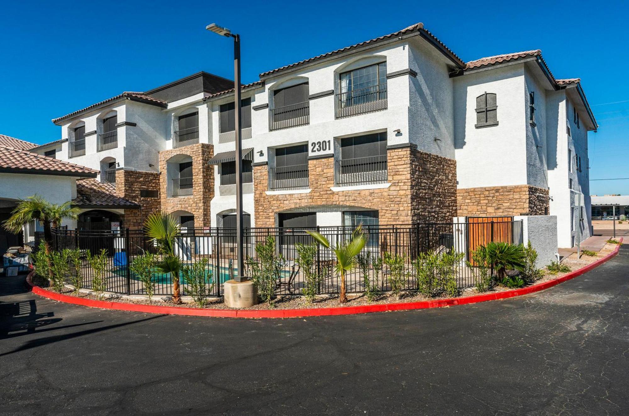 Tempe Corner Apartment Studio King Bed Exterior foto